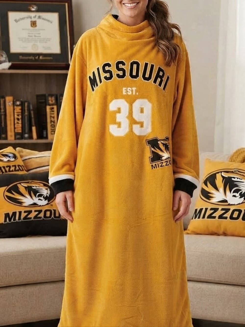 Missouri Tigers Snuggie Blanket